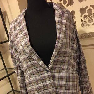 ModCloth Plaid Blazer